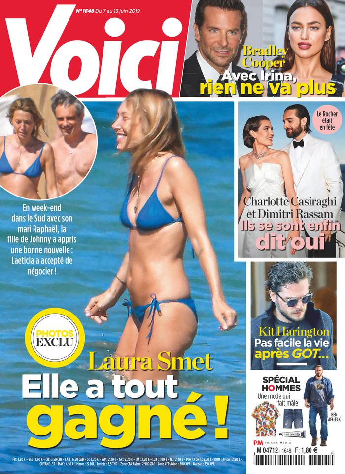 Voici 07 juin 2019 Voici N°1648 du 07 juin 2019 à télécharger sur iPad
