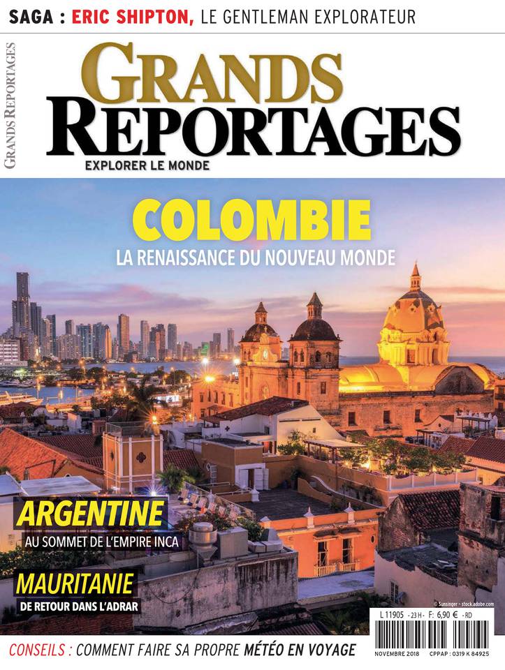 Grands Reportages 01 novembre 2018 Abonnement Grands Reportages Pas Cher avec le BOUQUET ePresse.fr