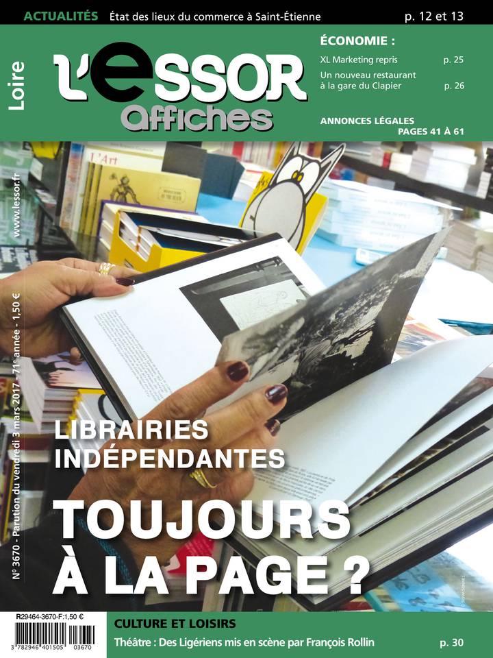 L'Essor Affiches LOIRE 03 mars 2017 L'Essor Affiches LOIRE du 03 mars 2017 à télécharger sur iPad