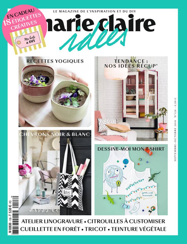 Marie Claire Idées 30 août 2018 Abonnement Marie Claire Idées Pas Cher avec le BOUQUET ePresse.fr