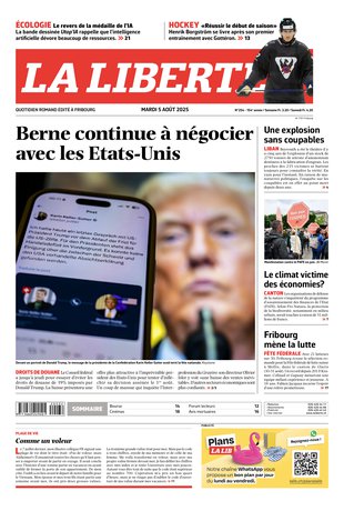 Couverture du magazine en date du 2025-08-05