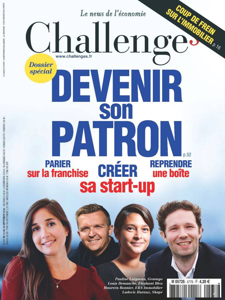 Challenges 13 septembre 2018 Abonnement Challenges Pas Cher avec le BOUQUET ÉCONOMIE ePresse.fr