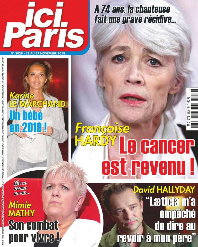 Ici Paris 21 novembre 2018 Ici Paris N°3829 du 21 novembre 2018 à télécharger sur iPad