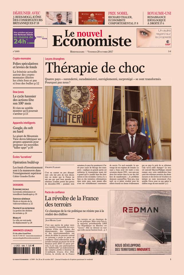 Le nouvel Economiste 19 octobre 2017 Abonnement Nouvel Économiste Pas Cher avec le BOUQUET ePresse.fr