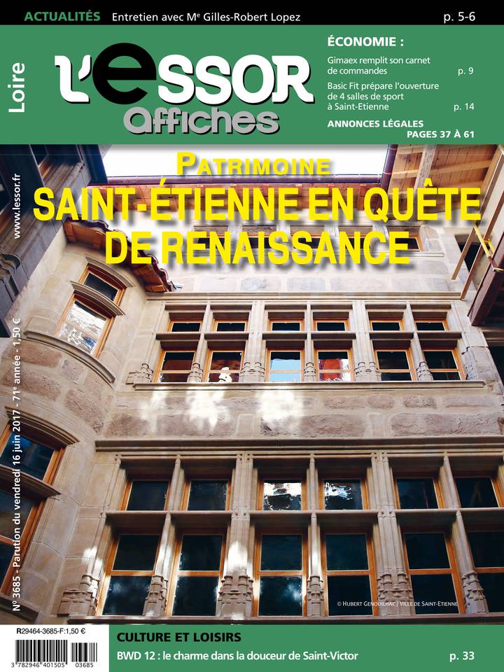 L'Essor Affiches LOIRE 16 juin 2017 L'Essor Affiches LOIRE du 16 juin 2017 à télécharger sur iPad
