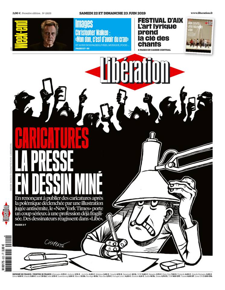 Libération 22 juin 2019 Libération du 22 juin 2019 à télécharger sur iPad