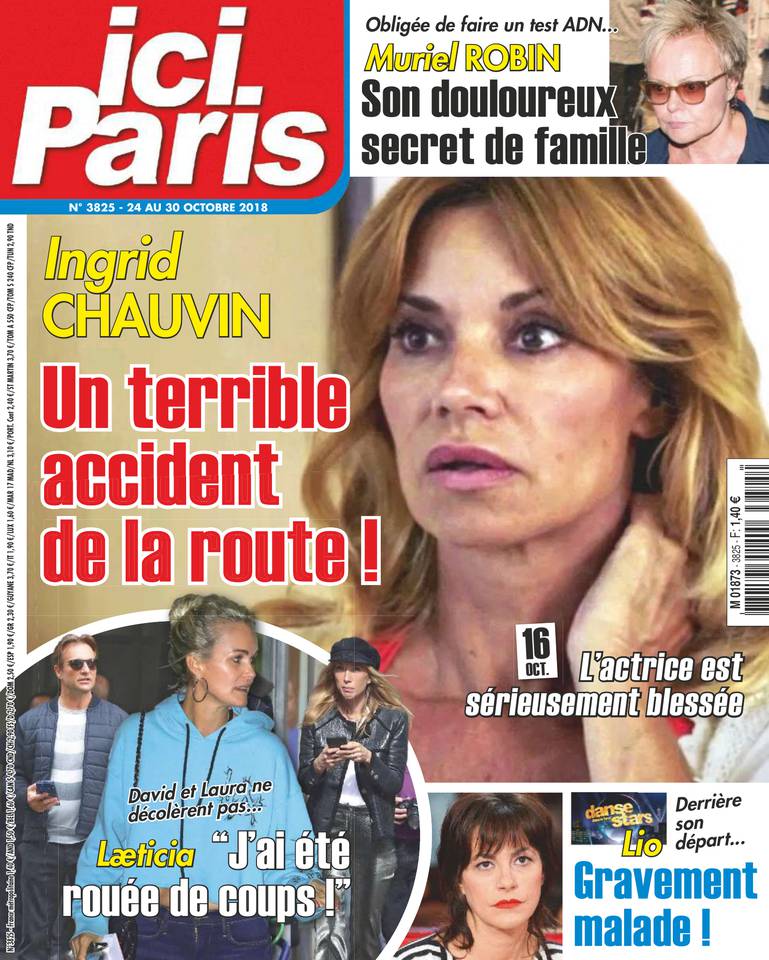 Ici Paris 24 octobre 2018 Ici Paris N°3825 du 24 octobre 2018 à télécharger sur iPad